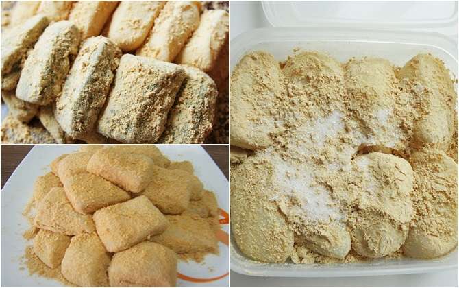 Cách làm món bánh bột đậu nành