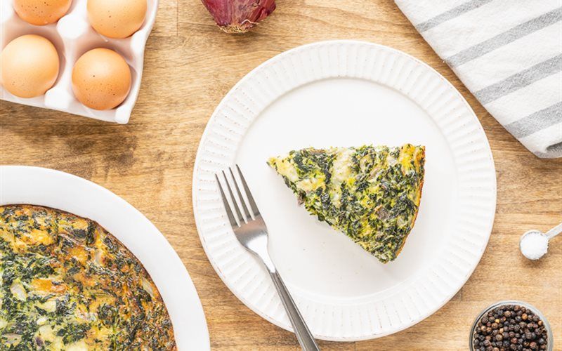 Cách làm món bánh rau chân vịt