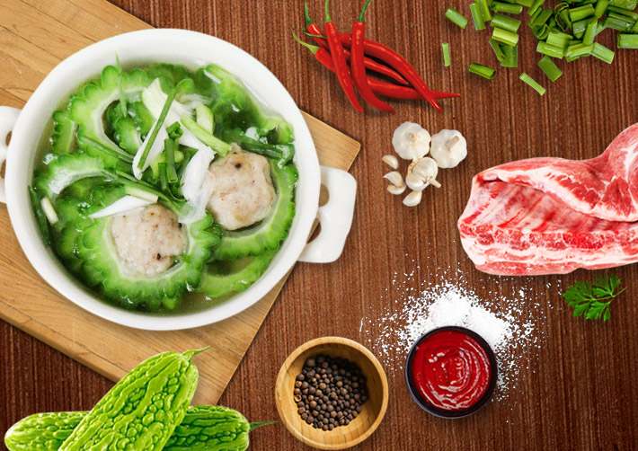 Hướng dẫn làm món Cá trắm nấu mướp đắng