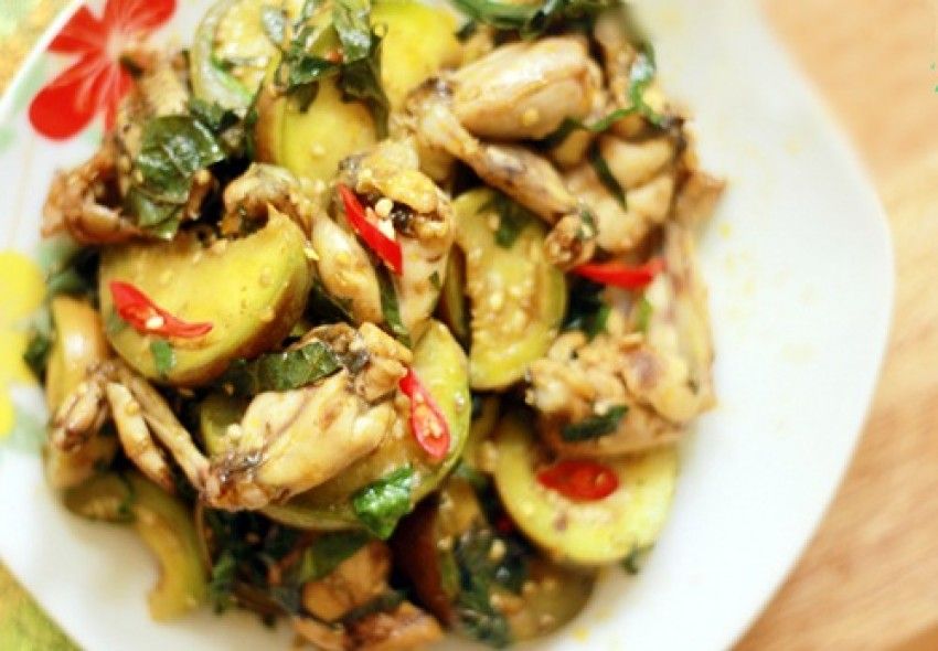 Cách làm món cà xào