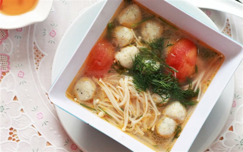 Cách làm món canh viên cá