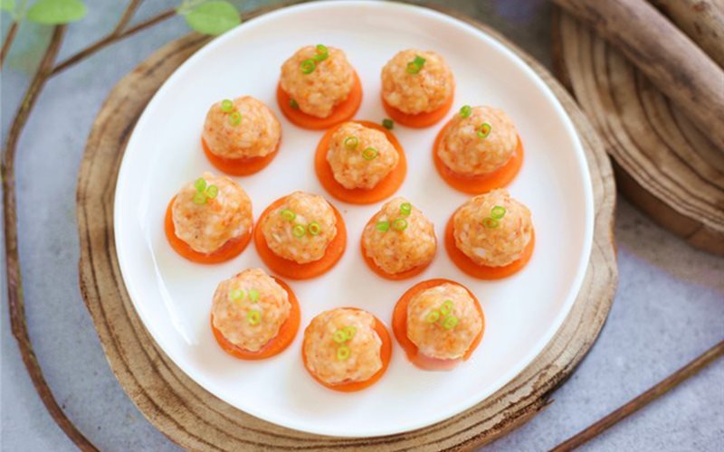 Công dụng và cách làm món hấp viên cà rốt