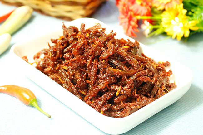 Sợi thịt thơm cá món ăn tốt cho người bị thiếu ngủ