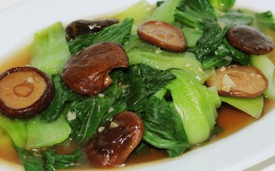 Cách làm món rau cải xào nấm