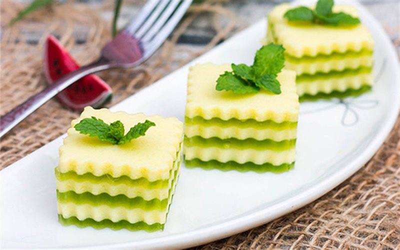 Công dụng và cách làm món rau câu vị lạ