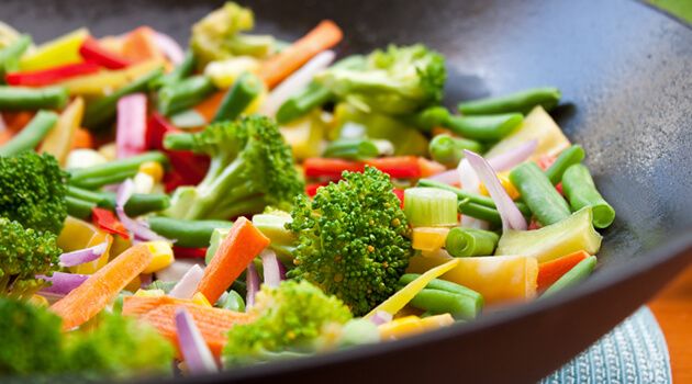 Cách làm món rau xào hỗn hợp