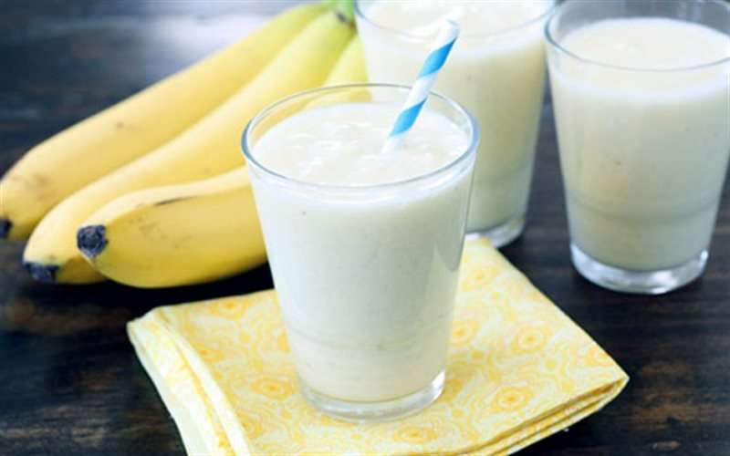 Cách làm món sữa chuối táo